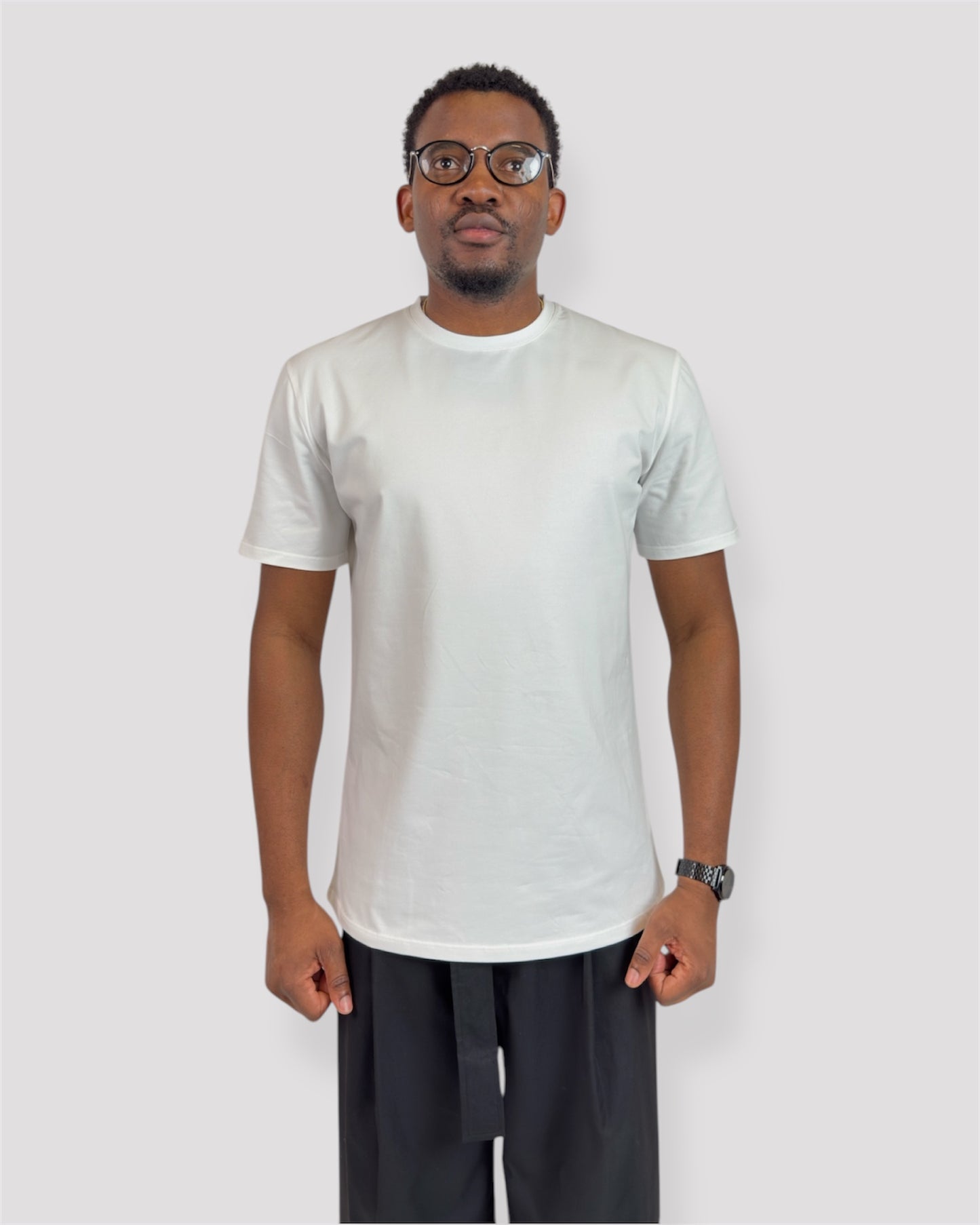 Luxe Essential Tee – White Edition