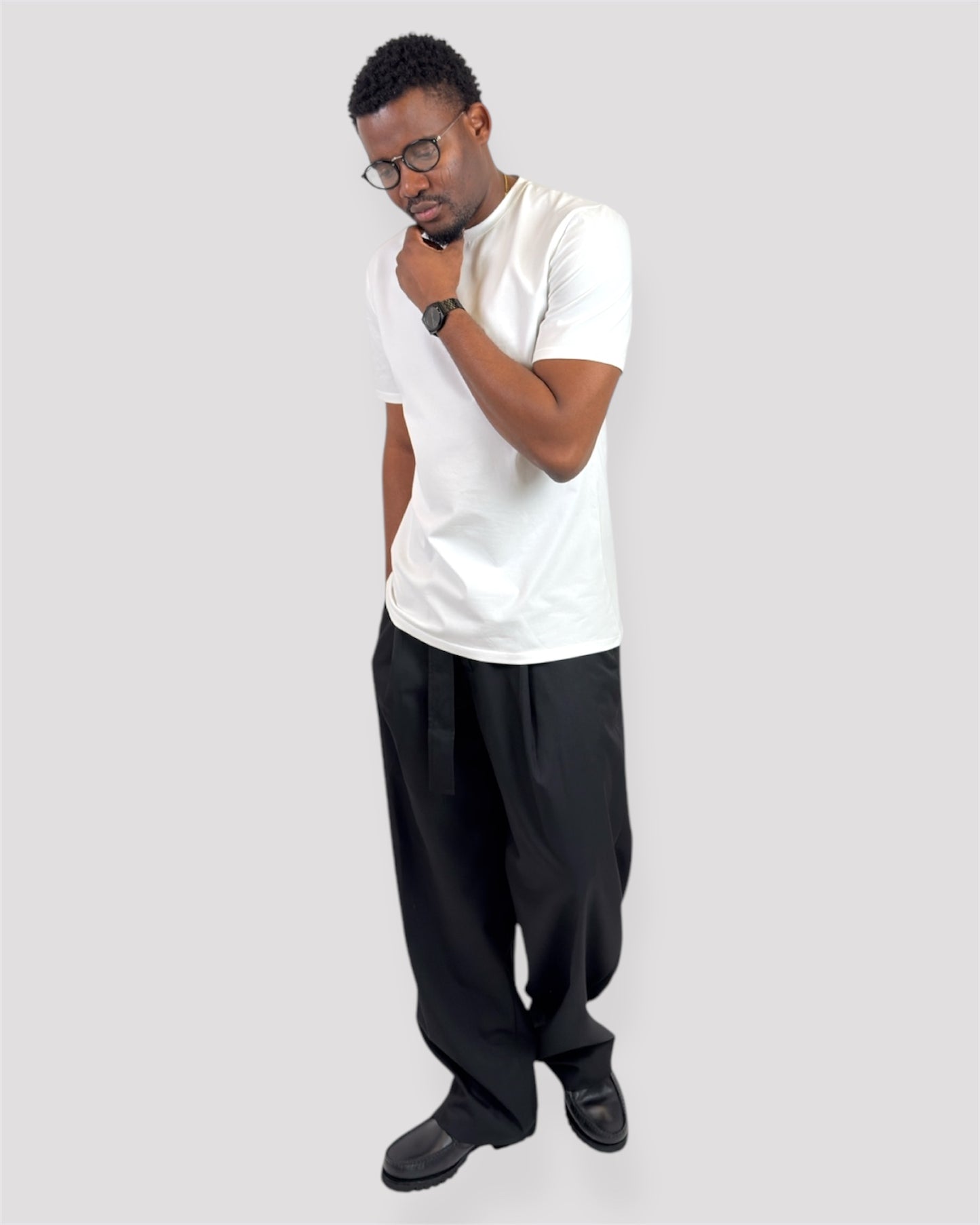 Luxe Essential Tee – White Edition
