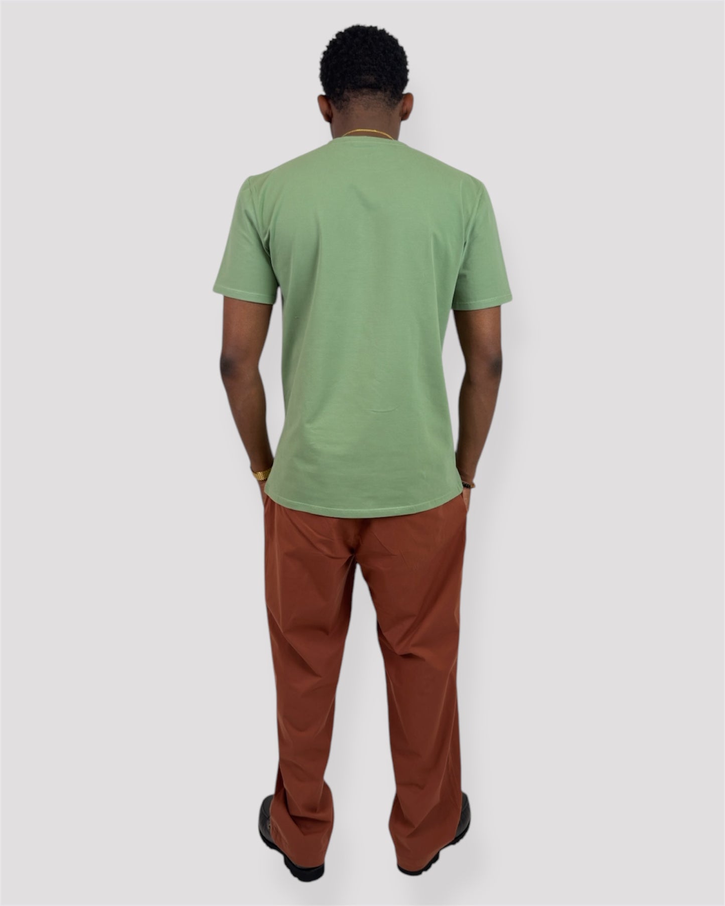 Luxe Essential Tee – Lime Green Edition