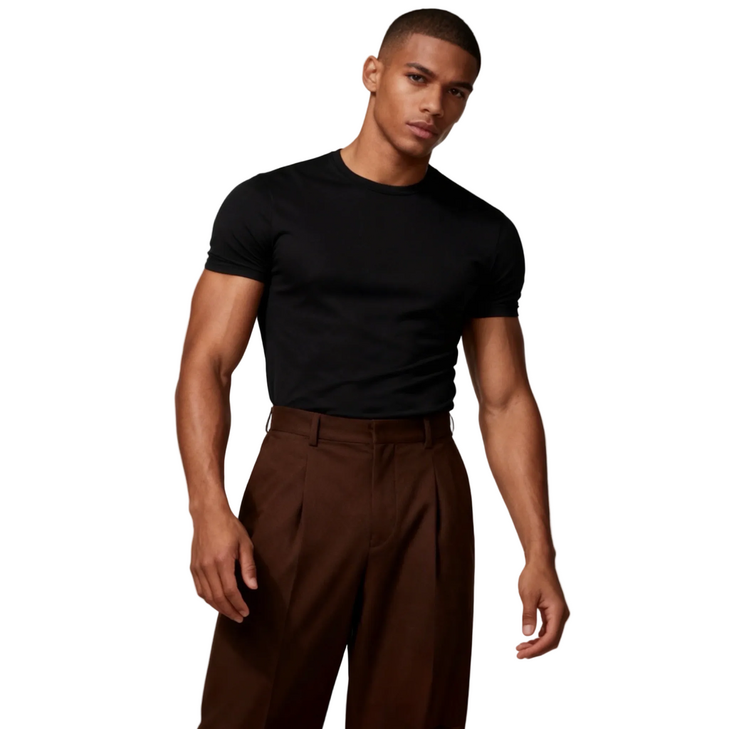 Luxe Essential Tee – Black Edition