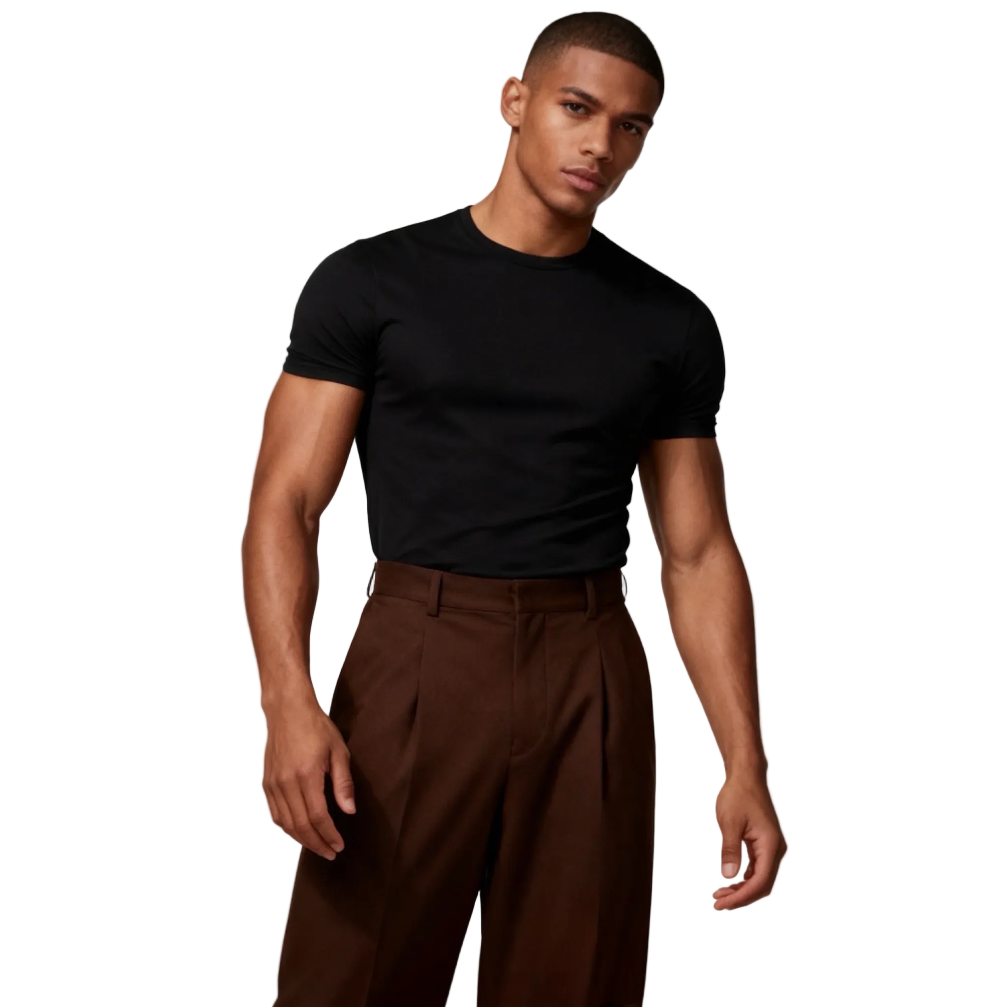 Luxe Essential Tee – Black Edition