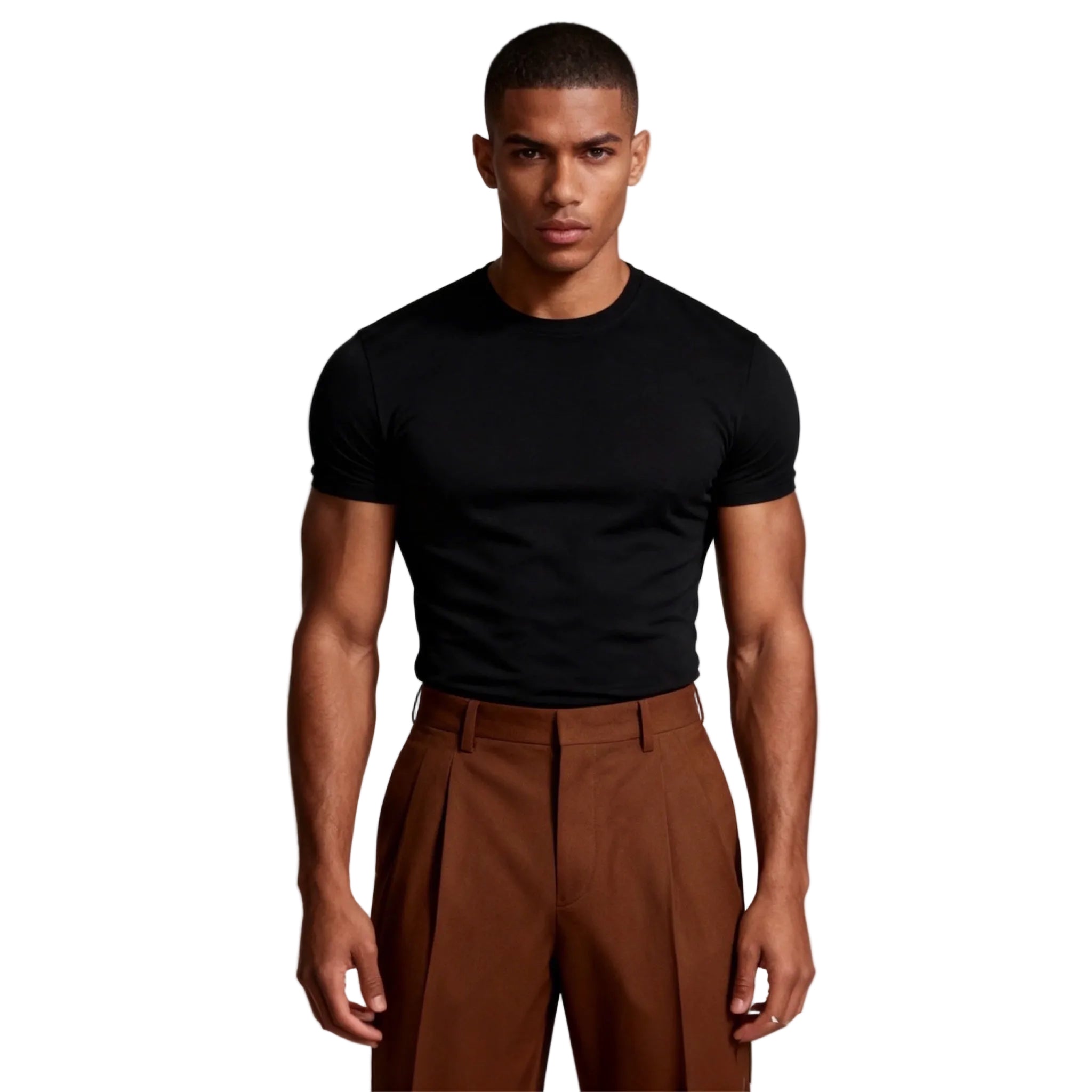 Luxe Essential Tee – Black Edition