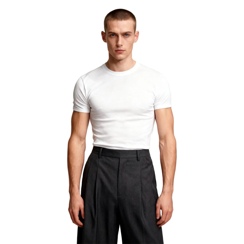 Luxe Essential Tee – White Edition