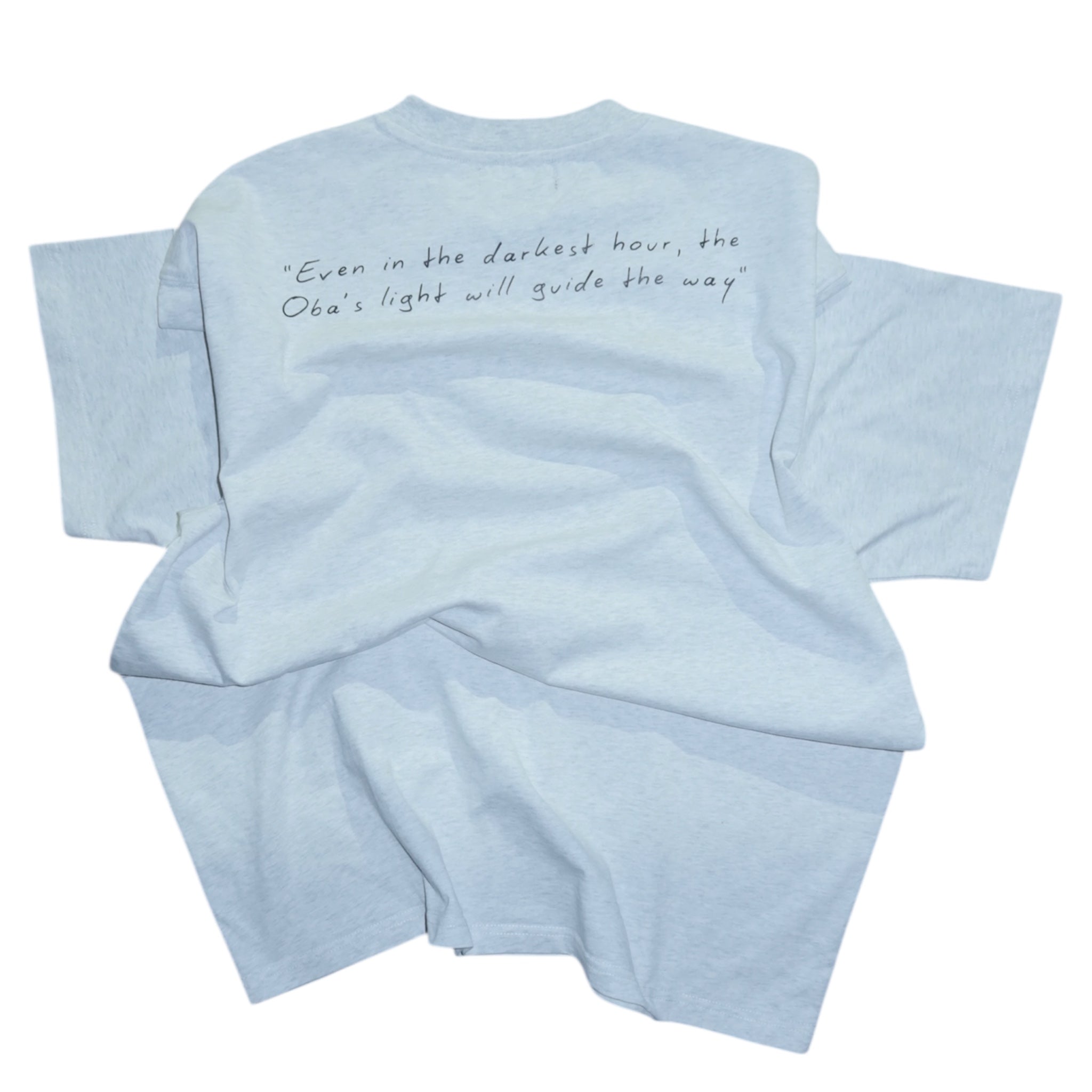 Benin Legacy Tee  Oat ash