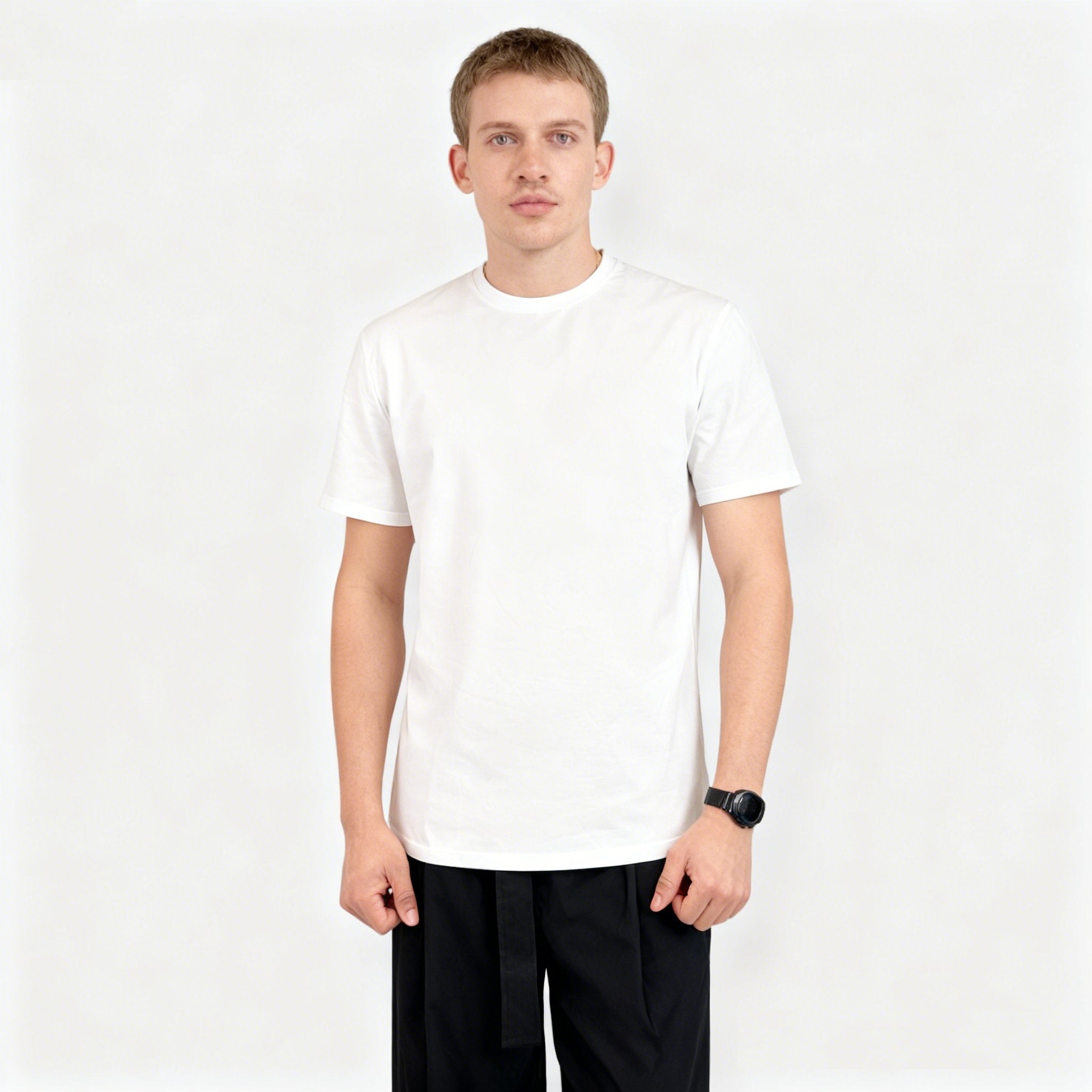 Luxe Essential Tee – White Edition