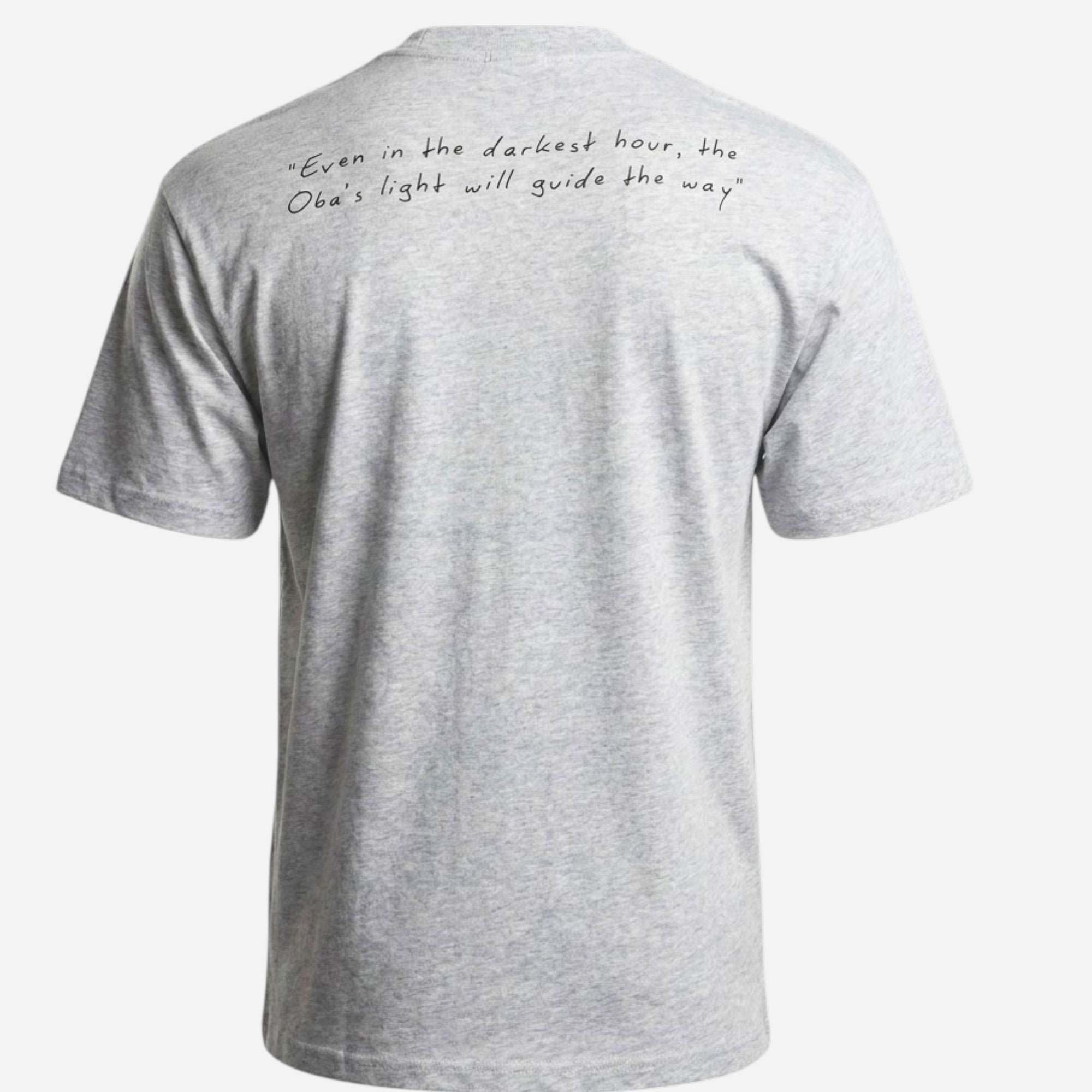 Benin Legacy Tee  Oat ash